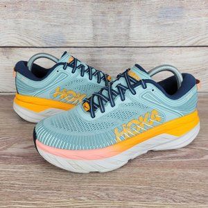 Hoka One One Bondi 7 Women's Size 8.5 Athletic Cushioned Running Training Shoes